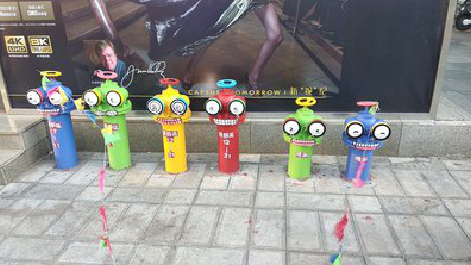 曲靖商业区彩绘