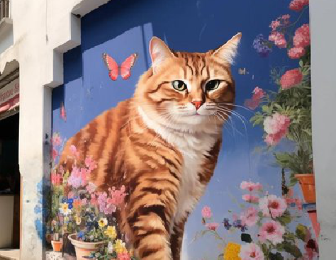 曲靖自己绘制有个性的手绘墙