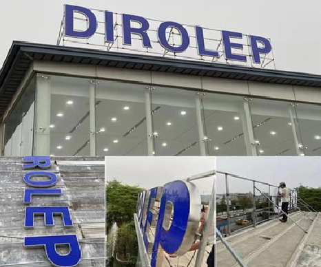 曲靖楼顶发光字安装的注意事项。